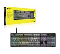 Corsair K55 RGB Clavier de jeu gris, éclairage 10 zones
