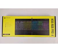 Clavier Corsair K55 RGB PRO Gamer RGB LED, noir