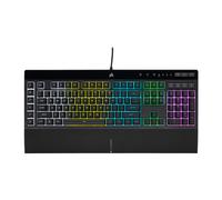 Corsair K55 RGB PRO clavier Gaming USB AZERTY Belge Noir