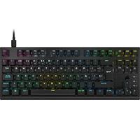 Corsair K60 Pro TKL RGB Clavier de Jeu Mécanique Optique sans Vis avec Câble Commutateurs OPX Capuchons Polycarbonate Compatible iCUE QWERTY ES PC Mac Xbox Noir
