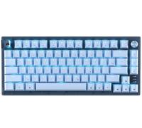 Corsair K65 Plus Clavier de jeu mécanique sans fil 75 % RVB remplaçable à chaud pour Mac et iPad - Commutateurs linéaires MLX Red v2 pré-lubrifiés, amortissement du son - Disposition QWERTY NA - Bleu