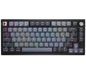 Corsair K65 Plus Wireless 75% RGB Clavier mécanique de Jeu Interchangeable à Chaud - Interrupteurs linéaires Rouges Corsair MLX pré-lubrifiés - insonorisation - claviers PBT - QWERTY ES - Noir