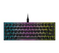 Corsair K65 RGB MINI 60% clavier Gaming USB Allemand Noir