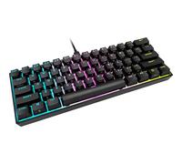 Corsair Clavier K65 RGB Mini 60% USB filaire Allemand Noir