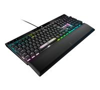 Corsair K70 Max RGB Clavier de Jeu mécanique magnétique Filaire - Commutateurs MGX réglables - Capuchons de Touches PBT Double Shot - Compatible iCUE - PC, PS5, PS4, Xbox - QWERTZ DE - Gris Acier