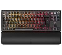 CORSAIR K70 PRO TKL RGB Clavier de Jeu Filaire Magnétique-Mécanique - Interrupteurs Ajustables MGX Hyperdrive à Effet Hall Pré-Lubrifiés, SOCD et Déclenchement Rapide Simultanés, 8000Hz, AZERTY - Noir