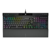 Corsair K70 RGB Pro Clavier de Jeu mécanique Filaire - Commutateurs linéaires Cherry MX Red - Touches PBT Double-Shot - Compatible iCUE - QWERTY UK - PC, Mac, Xbox - Noir