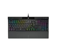 CORSAIR Gaming K70 RGB PRO - Clavier - rétroéclairé - USB - AZERTY - Français - commutateur : CHERRY MX Speed Silver - aluminium brossé noir anodisé