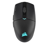 Corsair KATAR Elite Wireless Souris de Jeu FPS Ultra-Légère - 26 000 DPI - Forme Symétrique - Batterie Jusqu'à 110 Heures - Compatible iCUE - PC, PS5, PS4, Xbox - Noir