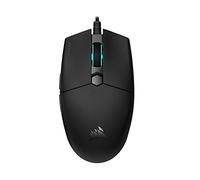 Corsair Katar Pro XT Souris de Jeu Ultra légère - Capteur Optique PixArt 18 K DPI - Éclairage RVB avec molette de défilement - 6 Boutons programmables - Câble paracorde léger, Noir