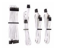 CORSAIR Premium Individually Sleeved PSU Cables Starter Kit Type 4 Gen 4 - White New
