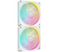Corsair Refroidissement PC Kit de démarrage iCUE LINK LX140 CO-9051032-WW RGB 2 ventilateurs Blanc