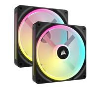 CORSAIR Kit de démarrage ventilateurs PWM 140 mm iCUE LINK QX140 RGB avec iCUE LINK System Hub New
