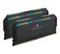 CORSAIR Kit de mémoire DOMINATOR PLATINUM RGB 32 GO (2 x 16 GO) DDR5 DRAM 7 000 MHz C34 - Noir New