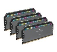 CORSAIR Kit de mémoire DOMINATOR PLATINUM RGB 64 GO (4 x 16 GO) DDR5 DRAM 5600MT/s C36 pour AMD New