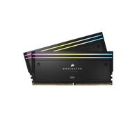 CORSAIR Kit de mémoire DOMINATOR TITANIUM RGB 64 Go (2x32 Go) DDR5 DRAM 6 000 MT/s CL30 Intel XMP - Noir New