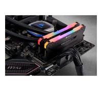 CORSAIR Vengeance RGB PRO - DDR4 - 16 Go: 2 x 8 Go - DIMM 288 broches - mémoire sans tampon