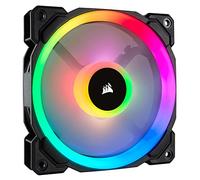 Corsair LL120 RGB, Ventilateur de Boitier Dual Light Loop RGB LED PWM 120mm (Single Pack)