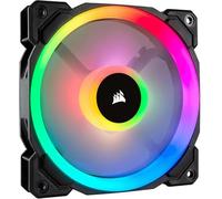 Corsair LL120 RGB, Ventilateur de Boitier Dual Light Loop RGB LED PWM 120mm (Single Pack)