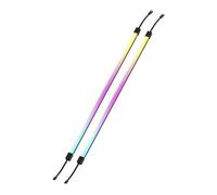 Corsair Bandes RGB LS350 Aurora – 2×350 mm, diffusion magnétique, ARGB, adaptateur iCUE inclus