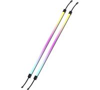 CORSAIR LS430 Aurora Strips de RGB Light 430mm - 2X Strips de LED RGB Magnetic Diffuseur - +5V ARGB Head ou contrôleur CORSAIR iCUE - Cable ARGB to iCUE Adapter de 3-Pin Included