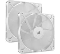 CORSAIR Lüfter 140*140*25 RS140 WHITE PWM Dual Pack
