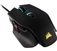Corsair M65 ELITE RGB Souris de Jeu FPS Optique (Capteur Optique 18000 DPI, Poids Ajustable, 8 Boutons Programmables, Rétroéclairage Multicouleur RGB 3 Zones, Compatible Xbox One) - Noir