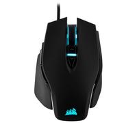 Corsair Souris de jeu M65 ELITE RGB – Capteur 18000 DPI, Poids ajustable, 8 boutons – Noir