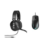 CORSAIR M75 Mouse and HS65 SURROUND Headset Gaming Bundle New