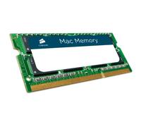 Corsair CMSA8GX3M2A1066C7 Apple Mac 8GB (2x4GB) DDR3 1066Mhz CL7 Mémoire pour ordinateur portable SODIMM pour produits Apple.