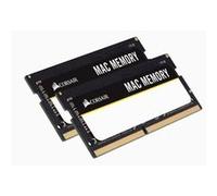 CORSAIR Mac Memory - DDR4 - kit - 32 Go: 2 x 16 Go - SO DIMM 260 broches - 2666 MHz / PC4-21300 - CL18 - 1.2 V - mémoire sans tampon - non ECC G
