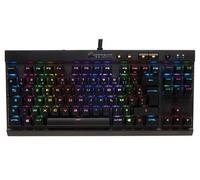 Corsair Clavier mécanique gaming filaire K65 RGB Rapidfire Compact - Cherry MX Speed - AZERTY Noir