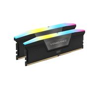 Kit Barrettes mémoire 32Go (2x16Go) DIMM DDR5 Corsair Vengeance RGB 6000MHz CL30 (Noir)