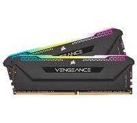 Memoire pc DDR4 - vengeance rgb pro sl - 16Go 2x8Go - 3200Mhz - cas 16 - Black CMH16GX4M2E3200C16 - Corsair