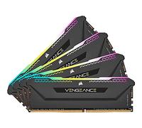 Corsair Mémoire de Bureau Vengeance RGB Pro SL 64 Go (4x16 Go) DDR4 3600 (PC4-28800) C18 1,35 V - Noire CMH64GX4M4D3600C18