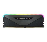 Kit Barrettes mémoire 32Go (2x16Go) DIMM DDR4 Corsair Vengeance RT RGB PC25600 (3200MHz) (Noir)