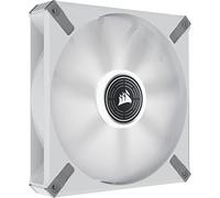 Corsair ML140 LED ELITE, ventilateur LED blanc 140 mm PWM (technologie Corsair AirGuide) Pack simple - Blanc