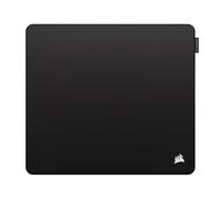 Corsair Tapis de souris MM Pro Control Large – Tissu e‑Sport, Antidérapante 4 mm, 450 x 400 mm, Noir