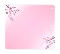 Corsair MM300 Large Cherry Blossom Anti-Fray Cloth Tapis de Souris Gaming - 45 cm x 40 cm, Tissu tissé, Base Antidérapante en Caoutchouc, Bords Renforcés par des Coutures - Rose