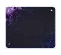 Corsair MM300 Medium Sci-FI Dark Anti-Fray Cloth Tapis de Souris Gaming - 36 cm x 30 cm, Tissu tissé, Base Antidérapante en Caoutchouc, Bords Renforcés par des Coutures - Bleu Marine