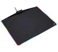 Corsair MM800 RGB POLARIS - Tapis de souris (Noir, Uniforme, Plastique, 350 mm, 260 mm, 5 mm)
