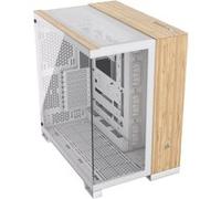 Corsair 6500X White/Bamboo Wood - ATX avec fenêtre