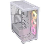 CORSAIR Modèle du produit : Boitier Moyen Tour E-ATX iCue Link 3500X RGB avec panneaux vitrés (Blanc) G