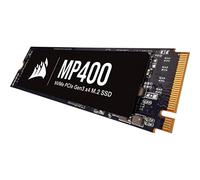 Corsair MP400 2To M.2 NVMe PCIe x4 Gen3 SSD (vitesses de lecture séquentielle jusqu'à 3 480 Mo/s, vitesses d'écriture jusqu'à 3 000 Mo/s, 3D QLC NAND haute densité) Noir