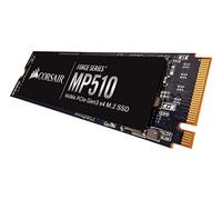 Corsair MP510, Force Series, 960 Go Ultra-Rapides PCIe Gen 3 x4, M.2 NVMe, Disque SSD (Jusqu’à 3 480 Mo/s Lecture Séquentielle et 3 000 Mo/s D’Écriture Séquentielle, 3D TLC NAND et Format M.2) Noir