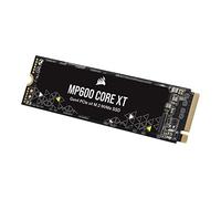 Corsair MP600 Core XT 2To PCIe Gen4 x4 NVMe M.2 SSD - QLC NAND Haute Densité - M.2 2280 - Compatible DirectStorage - Jusqu'à 5 000 Mo/s - Idéal pour Les Ordinateurs Portables & Bureau PCIe 4.0 - Noir