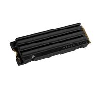 Corsair MP600 Elite 1 to M.2 PCIe Gen4 x4 NVMe SSD avec Dissipateur Thermique Inclus - M.2 2280 - Jusqu'à 7 000 Mo/s en Lecture Séquentielle - 3D TLC NAND Haute Densité - Noir