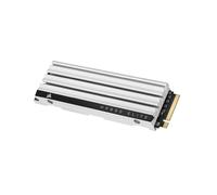 Corsair MP600 Elite 4 to M.2 PCIe Gen4 x4 NVMe SSD pour PS5 - Dissipateur Thermique Inclus - M.2 2280 - Lecture Séquentielle Jusqu'à 7 000 Mo/s - 3D TLC NAND Haute Densité - Blanc