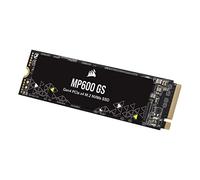 Corsair MP600 GS 1 to Disque SSD M.2 NVMe PCIe Gen4 x4 - Mémoire Haute Densité TLC NAND - M.2 2280 - Compatible DirectStorage - Jusqu’à 4 800 Mo/s - pour Les Ordinateurs Portables PCIe 4.0 - Noir