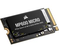 Corsair MP600 Micro 1 to M.2 NVMe PCIe x4 Gen4 2 SSD - M.2 2242 - Lecture Séquentielle Jusqu'à 5 100 Mo/s - Compatible avec Lenovo Legion Go et Thin PCIe 4.0 Les Ordinateurs Portables - Noir